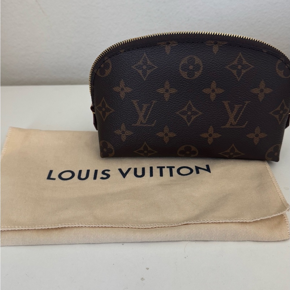 Louis Vuitton Brown Monogram Pouch